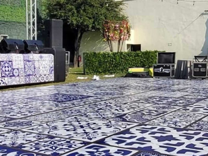 Pista de Baile Lona Impresa Alta Definición