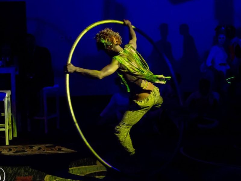 Show de Danza con Fuego y Tambores Africanos