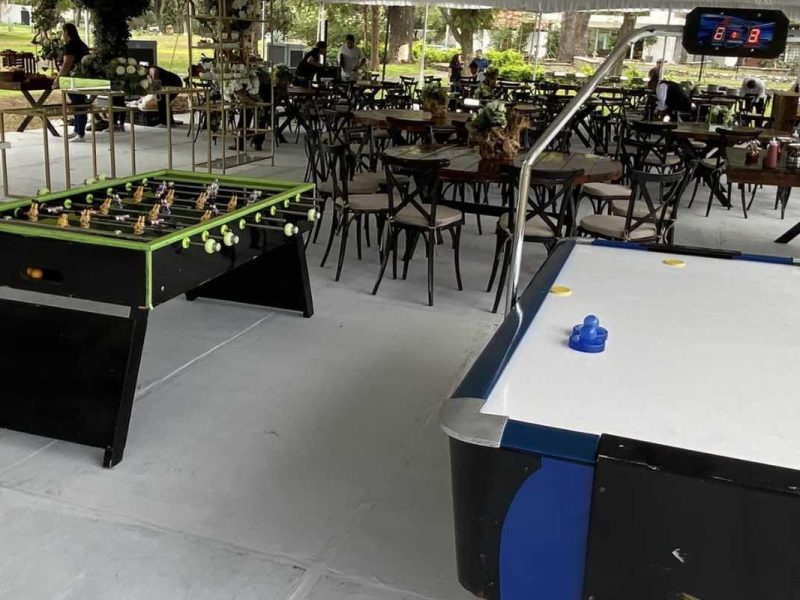 Renta de Mesa de Hockey / Futbolito / Ping Pong / Billar