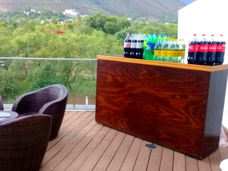 Renta Barra de Bar Madera