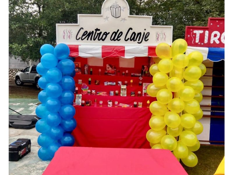 Juego Feria Kermés Temática Colorida