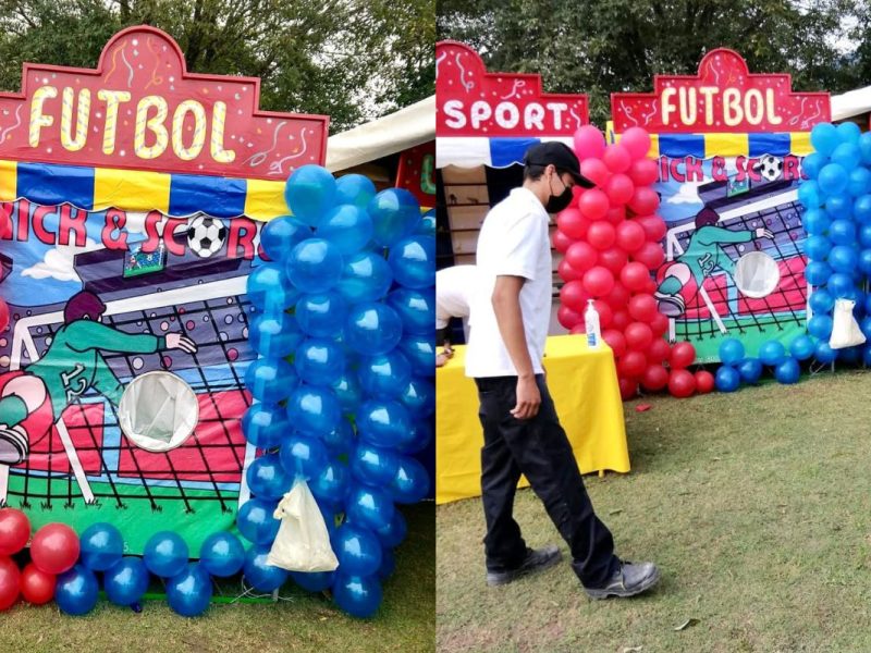 Juego Feria Kermés Temática Colorida