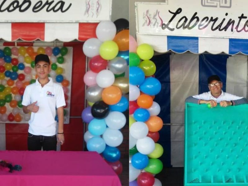 Juego Feria Kermés Temática Colorida