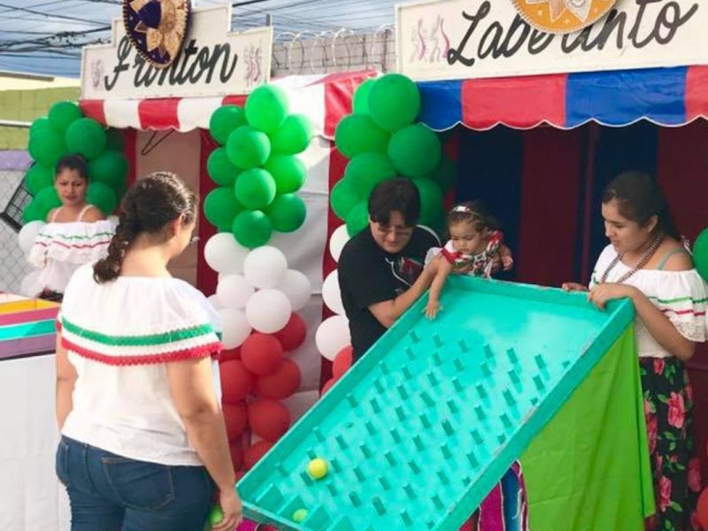 Juego Feria Kermés Temática Mexicana