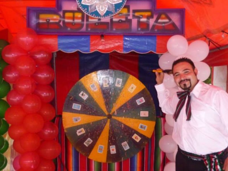 Juego Feria Kermés Temática Mexicana