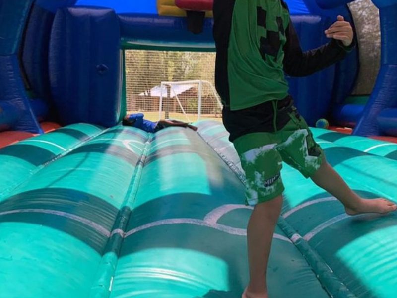 Renta de Inflable Cancha Techada