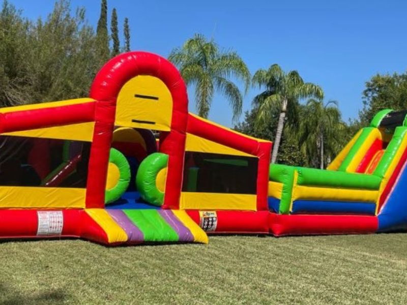 Renta de Inflable Circuito Extremo