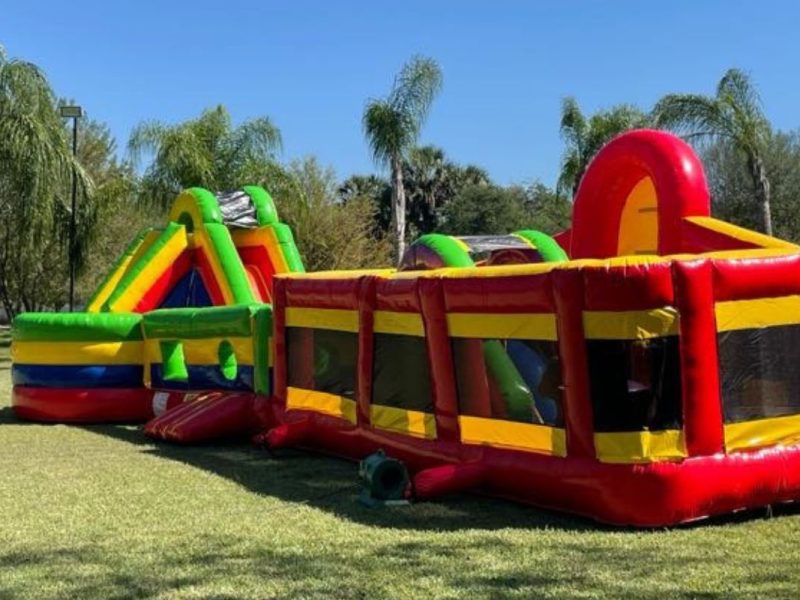 Renta de Inflable Circuito Extremo
