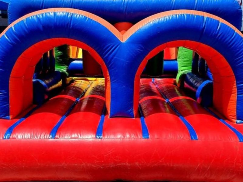 Renta de Inflable Dinamyc Obstáculos