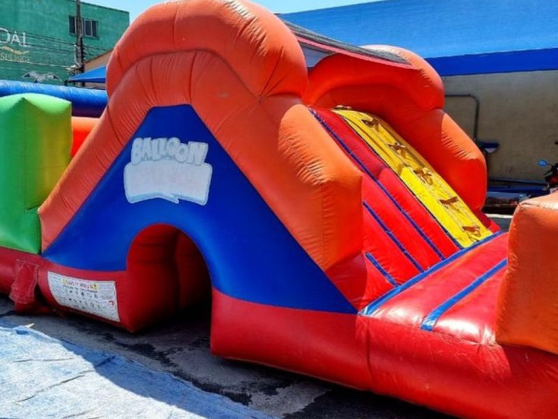 Renta de Inflable Dinamyc Obstáculos
