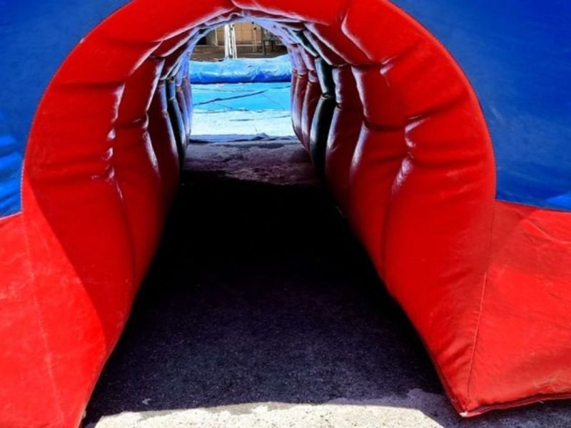 Renta de Inflable Dinamyc Obstáculos