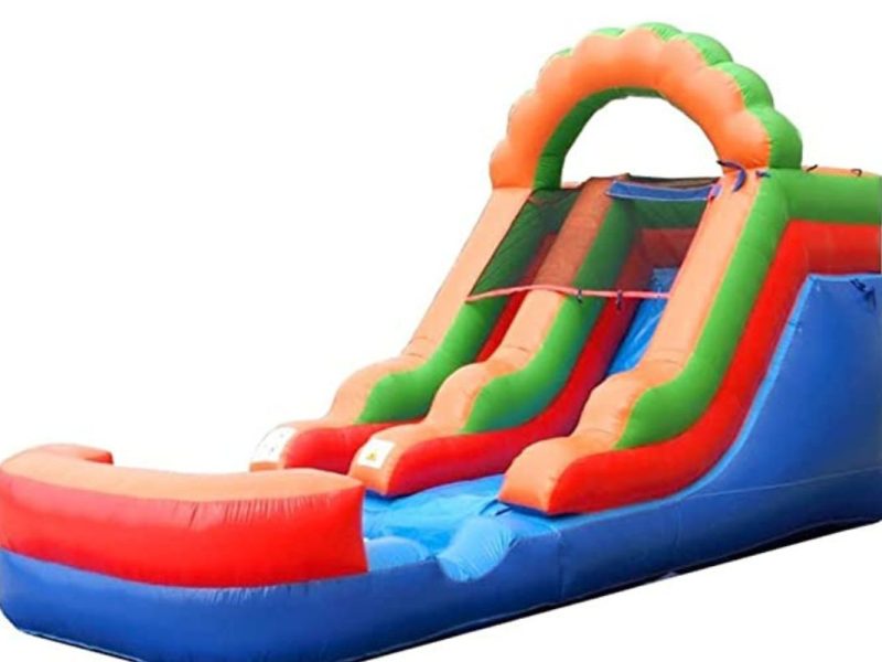 Renta de Inflable Tobogán Mega red