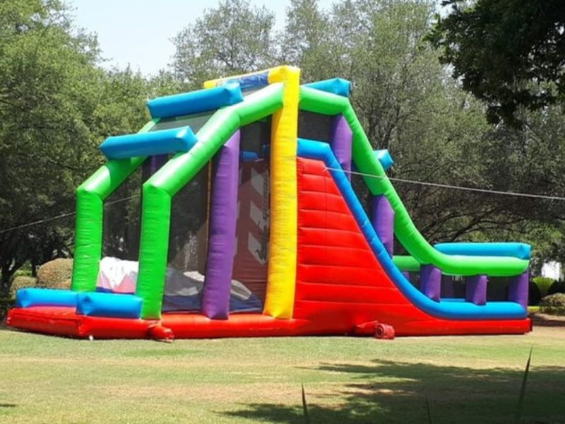 Renta de Inflable Súper caída libre