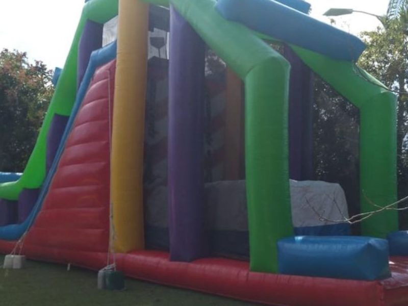 Renta de Inflable Súper caída libre
