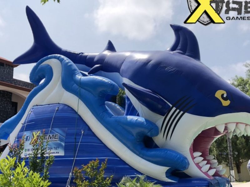 Renta de Inflable Tiburón Extreme