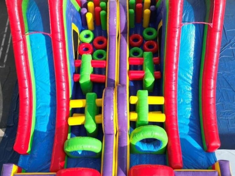 Renta de Inflable Double circuito Xtremo