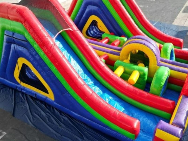 Renta de Inflable Double circuito Xtremo