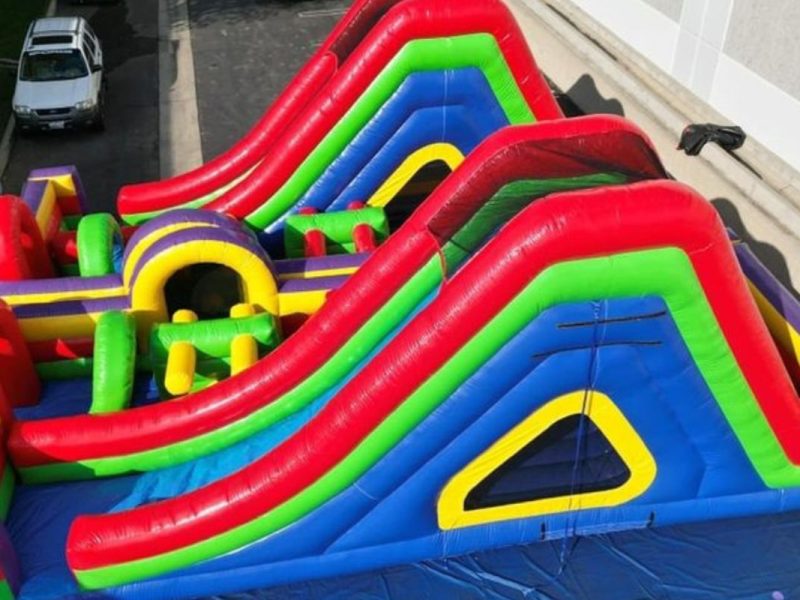 Renta de Inflable Double circuito Xtremo