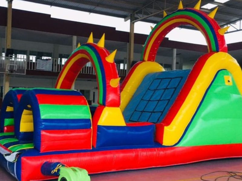 Renta de Inflable Obstáculos Cañones