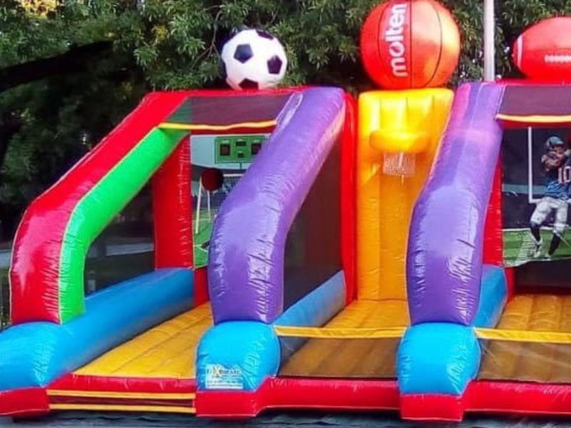 Renta de Inflable Zona Sport Soccer Arena