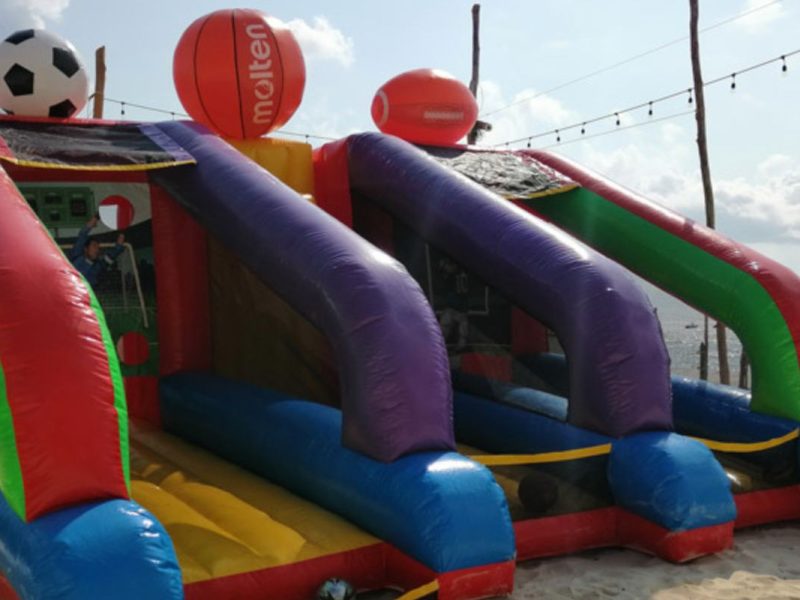 Renta de Inflable Zona Sport Soccer Arena