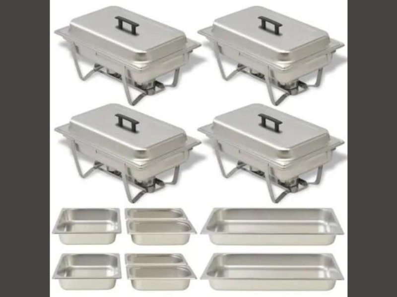 Renta de Calentador de Comida para Buffet con Alcoholes