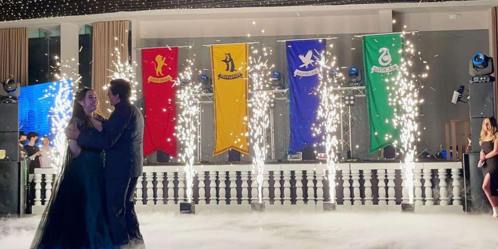 Pirotecnía Fría para Interior