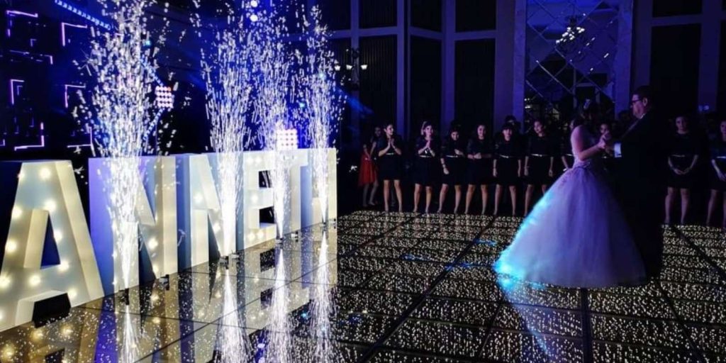 Pirotecnía Fría para Interior