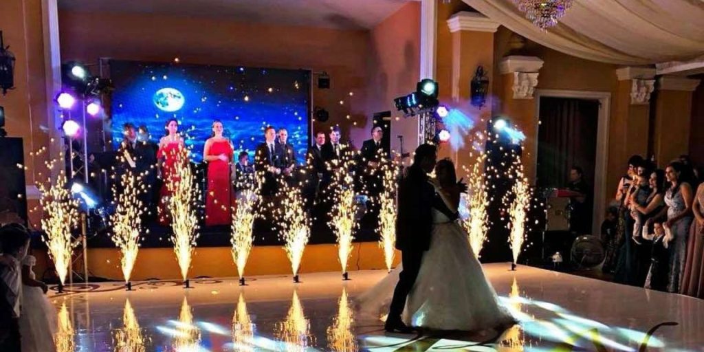 Pirotecnía Fría para Interior