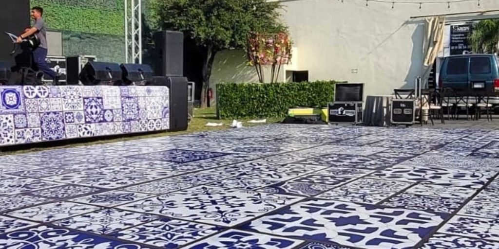 Pista de Baile Lona Impresa Alta Definición