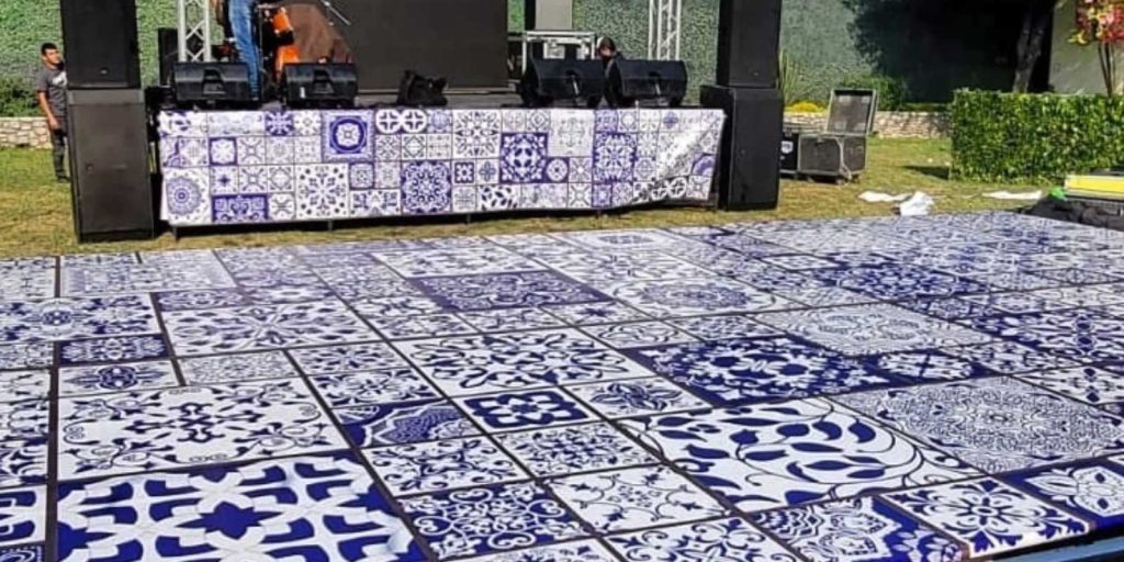 Pista de Baile Lona Impresa Alta Definición