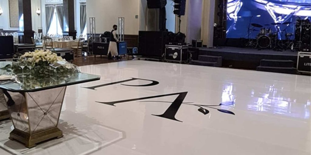 Pista de Baile Lona Impresa Alta Definición