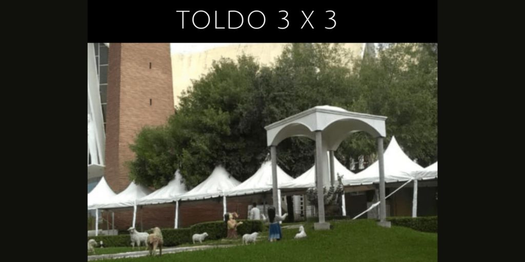 Renta de Toldo Tipo Árabe