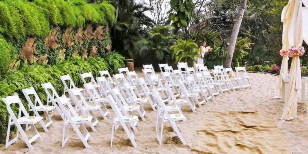 Silla Avant Garden Blanca en Renta