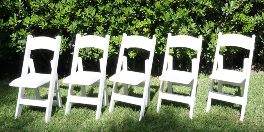 Silla Avant Garden Blanca en Renta