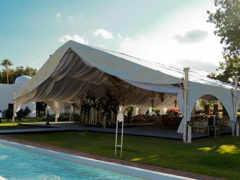 Renta de Carpas De 24m De Ancho