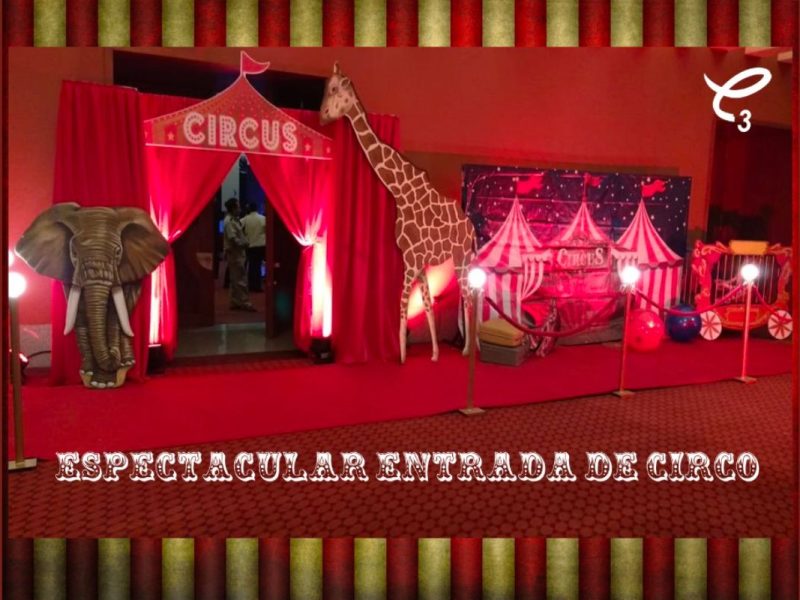 Decoración De Evento Tema “Circo”
