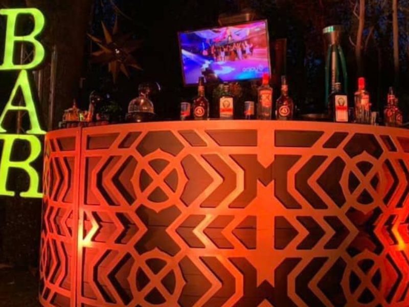 Barra De Bebidas Con Alcohol Ideal Para Bodas