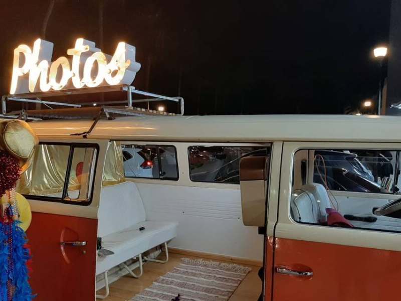 Renta de Cabina Fotográfica Vintage Volkswagen Combi