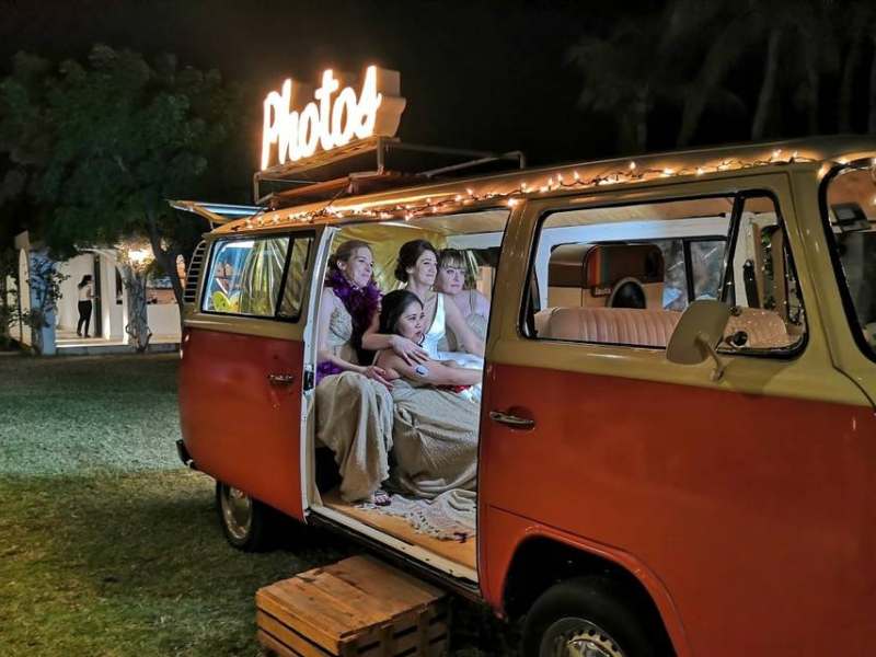 Renta de Cabina Fotográfica Vintage Volkswagen Combi