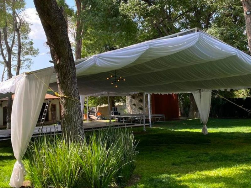 Renta de Carpas De 10m De Ancho