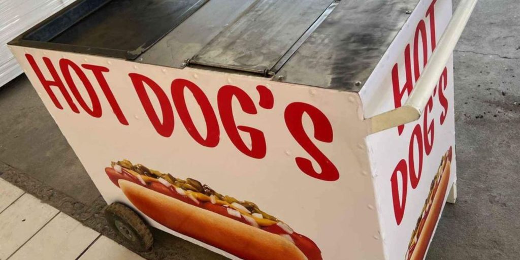 Carrito De Hot Dog Para Tu Evento