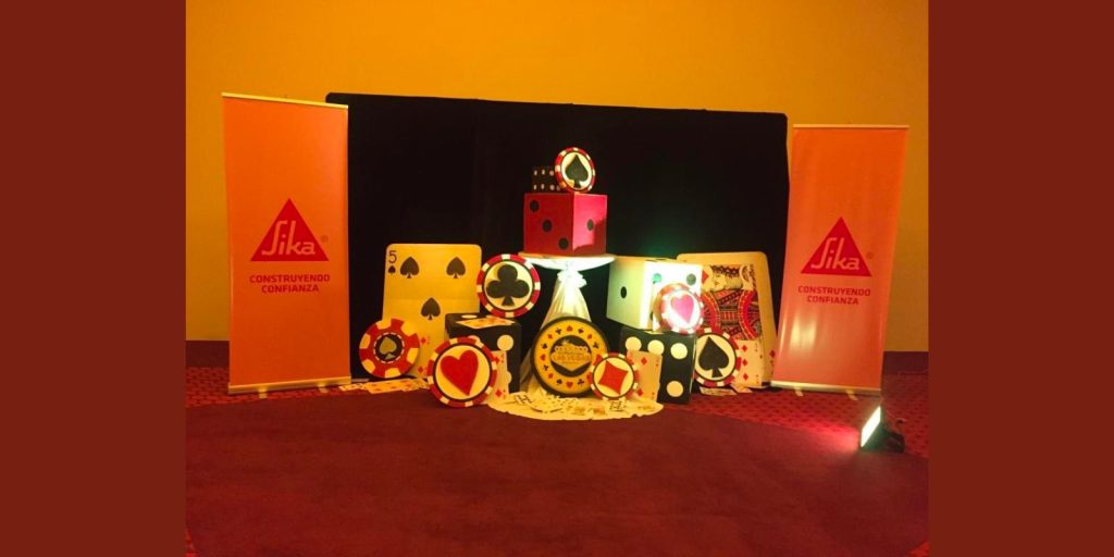 Decoración De Evento Tema “Casino Welcome To Las Vegas”