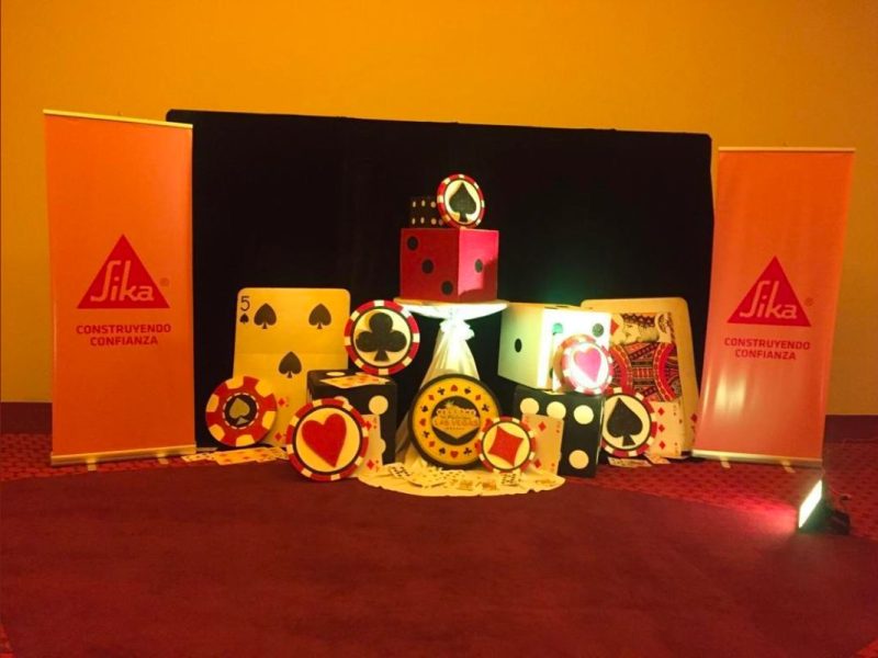 Decoración De Evento Tema “Casino Welcome To Las Vegas”