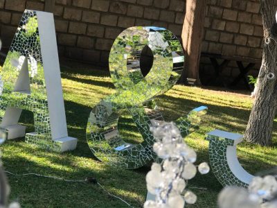 Renta de Letras Gigantes Decorativas