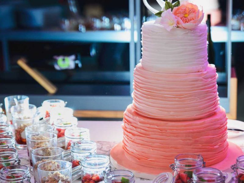 Pastel para 200 personas