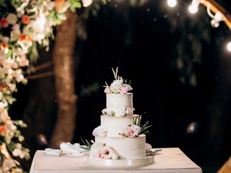 Pastel para 200 personas