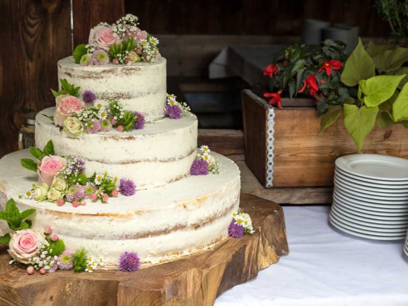 Pastel para 200 personas