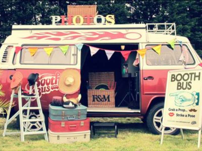 Renta de Cabina Fotográfica Vintage Volkswagen Combi