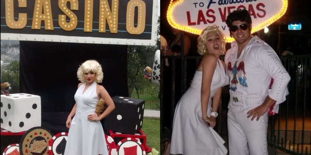 Marilyn O Elvis En Tu Evento Tipo Las Vegas Para Recibir A Tus Invitados